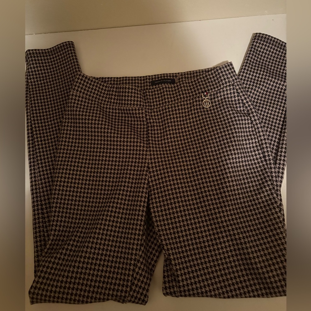 Tommy Hilfiger Houndstooth Patterned Pants 4